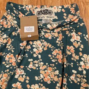 Effie’s Heart Floral A-line Circle Skirt Sz Medium- NWT